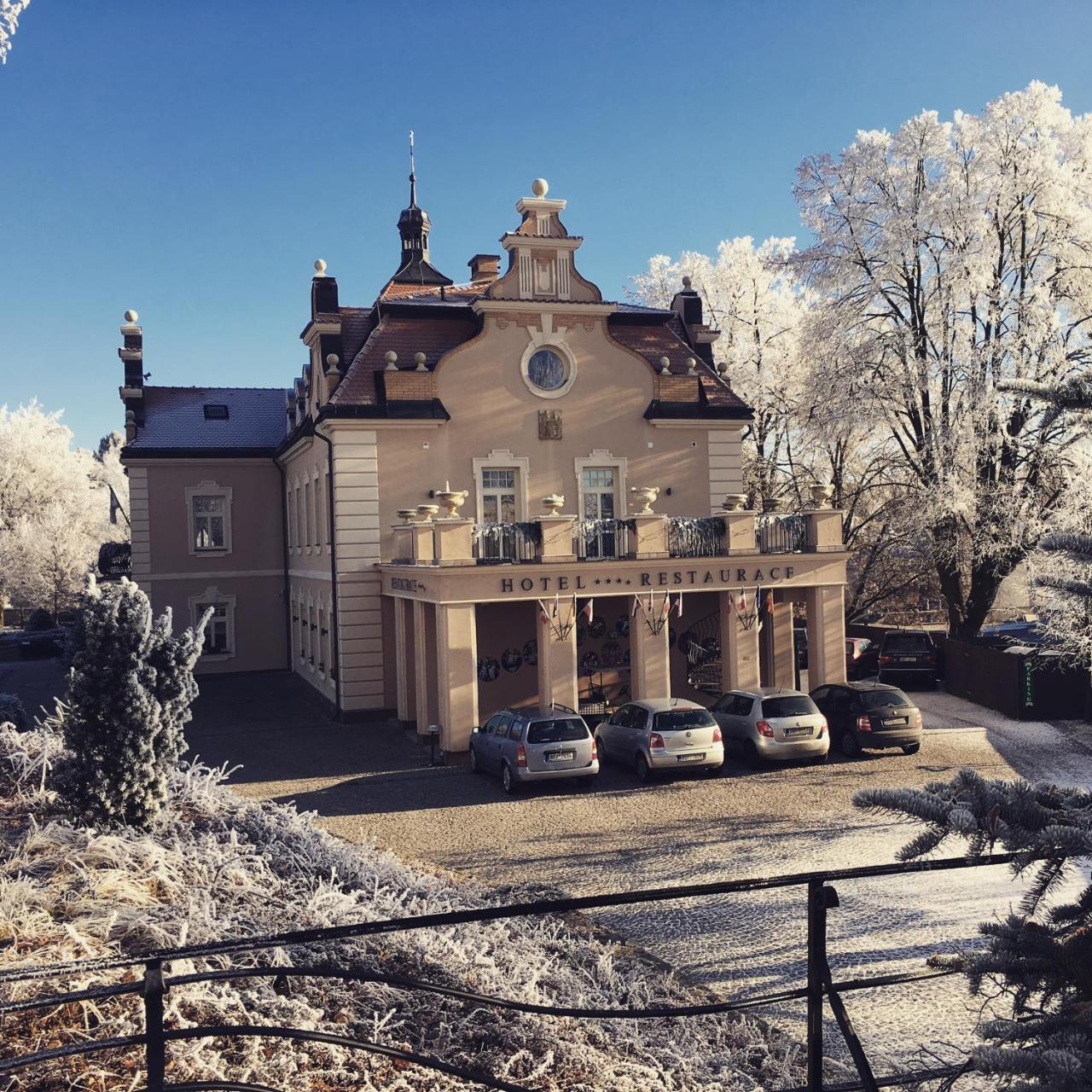 Hotel Zamek Berchtold Strancice Exterior photo